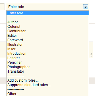 Somebody who is, say, cataloging their comic book collection can now change the list to look like this.